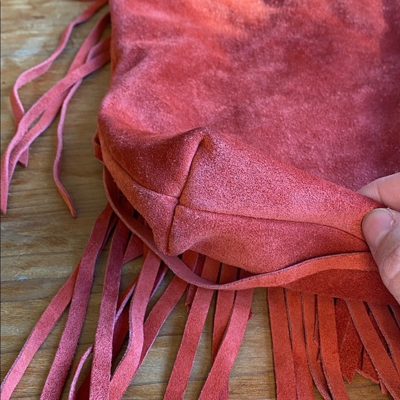 🇦🇷 Rhapsodia suede fringe shoulder bag with adjustable strap - Picture 9 of 9